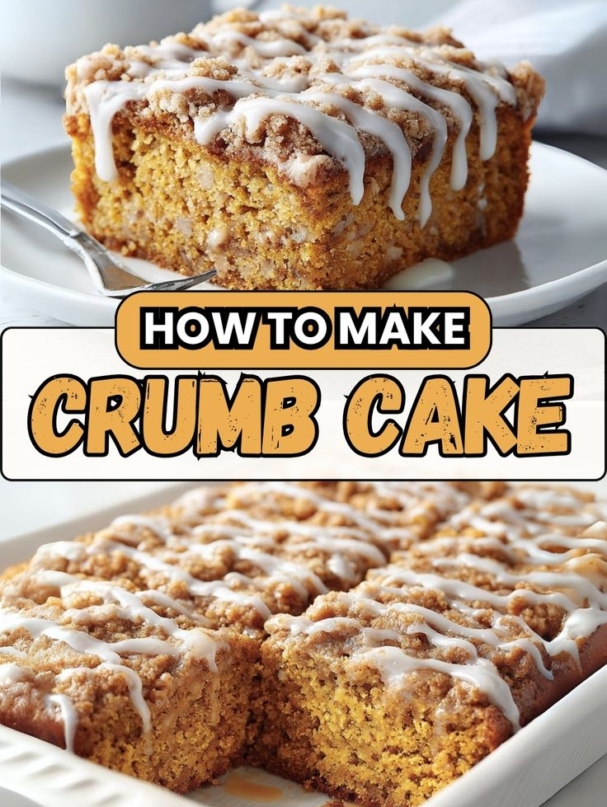 🍰 pumpkin spice crumb cake recipe cozy fall dessert