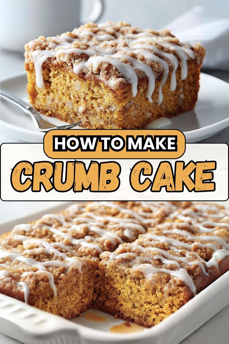 🍰 pumpkin spice crumb cake recipe cozy fall dessert